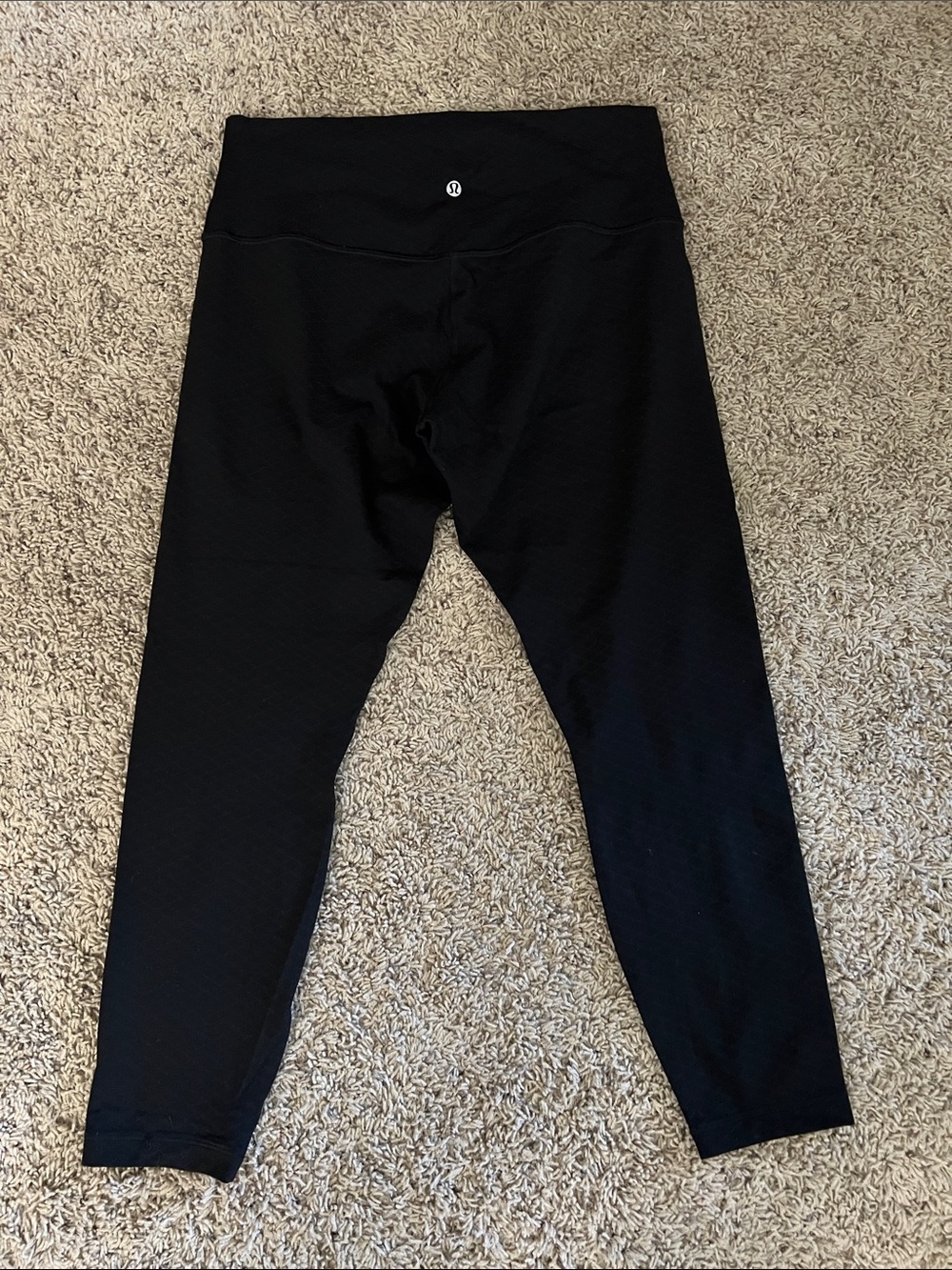 Lululemon Align Women’s Black Textured High-Waist Leggings